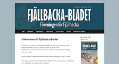Desktop Screenshot of fjallbackabladet.se